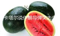 卡塔爾說伊朗導彈突擊未形成人員傷亡 