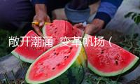 敞開潮涌  變革帆揚（有所思） 