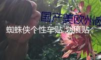 蜘蛛俠個性車貼 劃痕貼 遮擋擦痕汽車貼紙 保險杠貼 趣味搞笑車貼